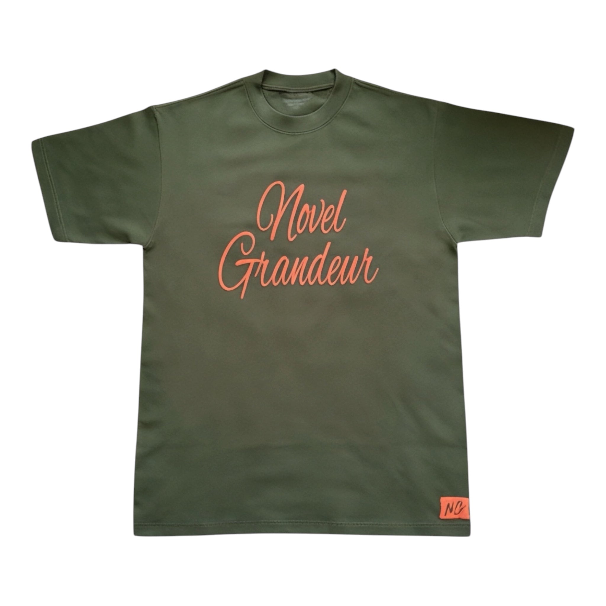 Olive & Orange Novel Grandeur T-Shirt