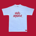 White & Red Summer Vybez Tee