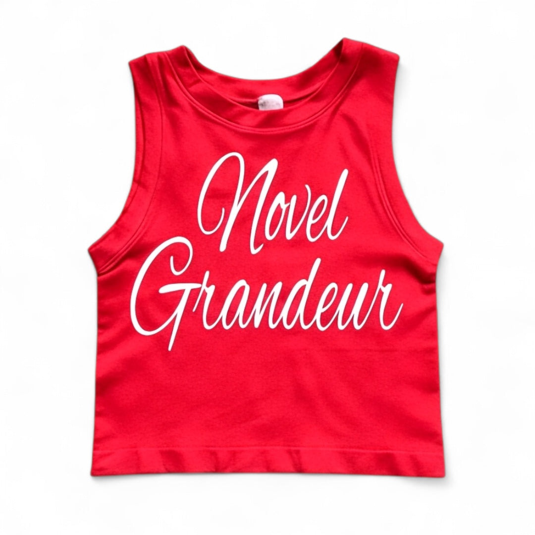 Women’s Novel Grandeur Cropped Tank