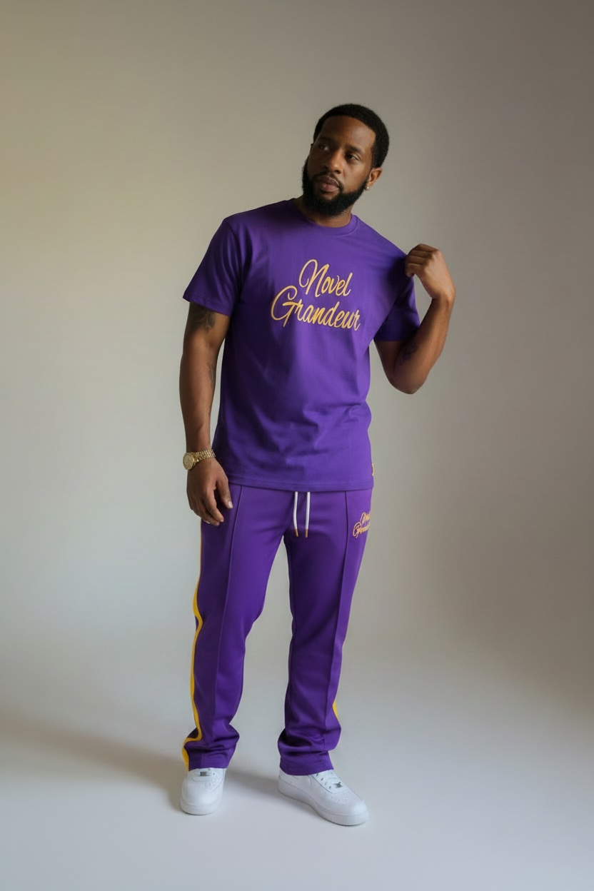 Purple & Gold Novel Grandeur T-Shirt
