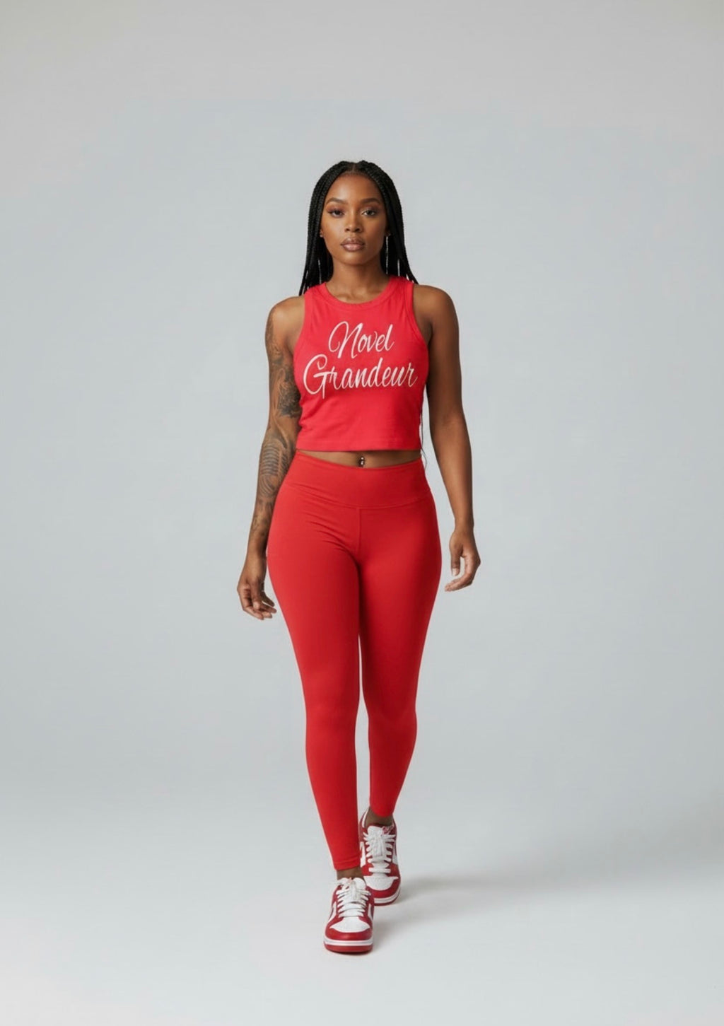 Women’s Novel Grandeur Cropped Tank