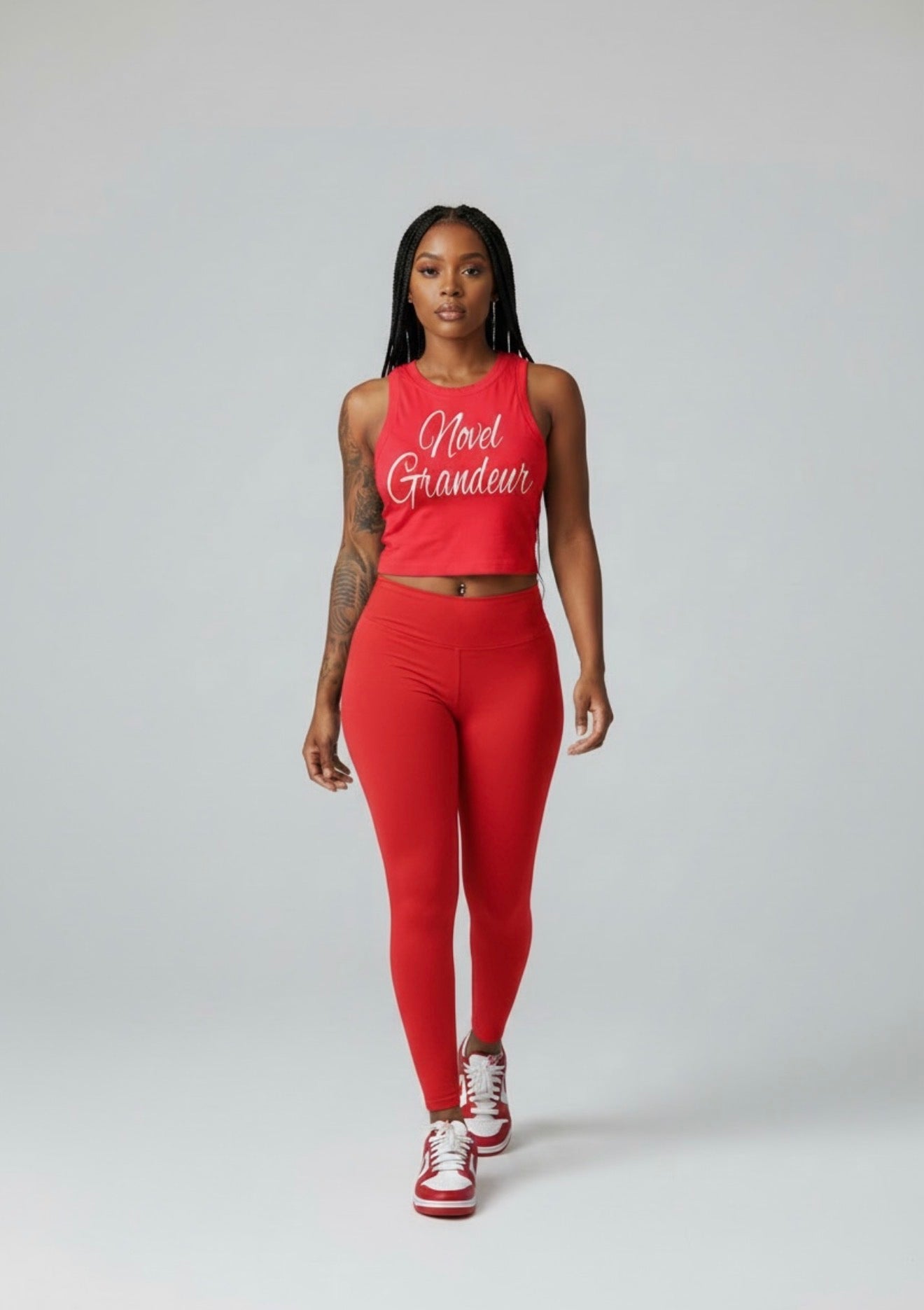Women’s Novel Grandeur Cropped Tank