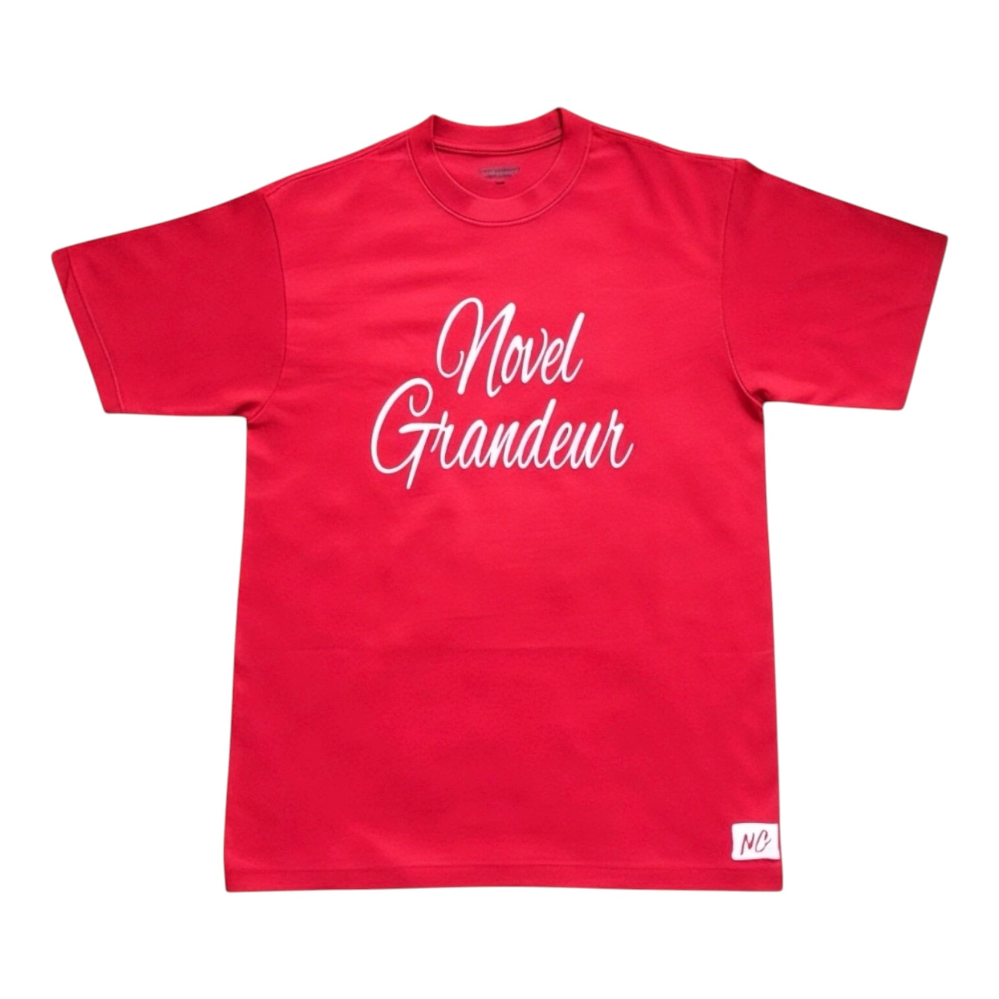 Red & White Novel Grandeur T-Shirt
